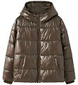 LMTD Pehmustettu takki - Noos - NlnMayer - Chocolate Brown