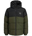 Jack & Jones Dynejakke - JjMaze - Rosin/BLOCKING WITH WHITE LOGO