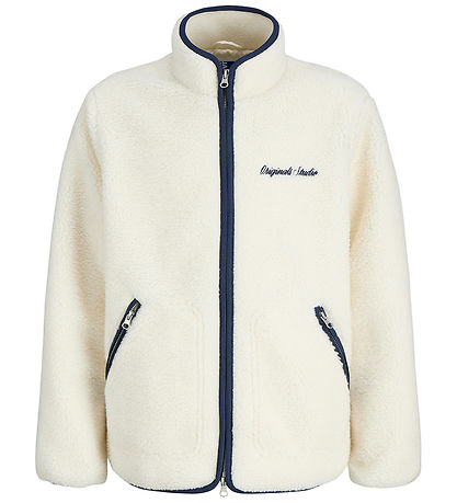 Jack & Jones Fleecejakke - Teddy - JorNorrebro - Cloud Dancer/Oc