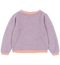 Konges Sløjd Blússa - Ull - Prjónað - Berle - Purple/Bleikt Dolp