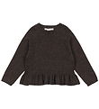 Konges Sløjd Bluse - Strik -  Cathy - Brown Melange