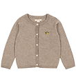 Konges Sløjd Cardigan - Wool - Knitted - Mattou - Light Brown