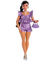 Barbie Dukke - 30 cm - Deluxe Style Purple Shorts Indian 