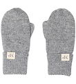 MP Mittens - Wool/Cotton - Uppsala - Grey Melange
