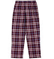 Tommy Hilfiger Bukser - Tartan Reiker Burgundy