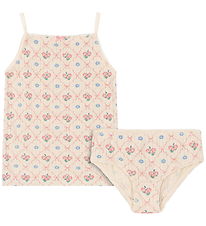 Konges Sløjd Underwear - Rib - Minnie - Fleur Decor w. Pointelle