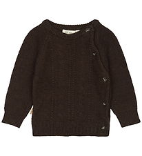 Petit Piao Bluse - PPDago - Strik - Brun