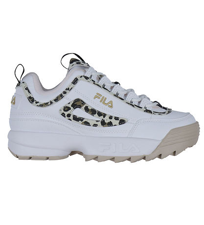 Fila Sko - Disruptor P - Hvid/Oxford Tan