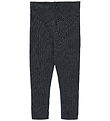 Wheat Leggings - Uld/Silke - Rib - Agi - Navy