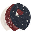 Pippi Savlesmæk - Spids - 3-pak - New Maroon