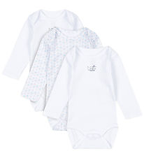 Fanga Fontana Bodysuits l/s - Fio - 3-Pack - Barca