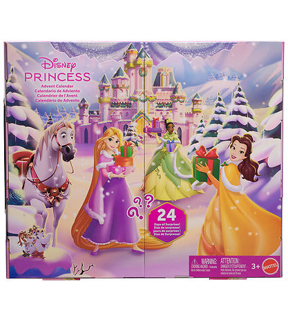 Julekalender Disney Prinsesser - Small Doll Advent Calendar 2025