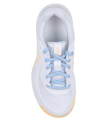 Asics Sko - Gel-Dedicate 8 Padel GS - Hvid/Orange Glow