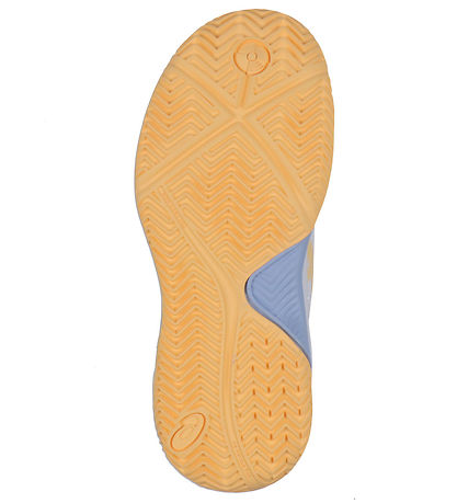 Asics Sko - Gel-Dedicate 8 Padel GS - Hvid/Orange Glow