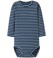 Name It Bodysuit l/s - Rib - NbmOconnor - Insignia Blue