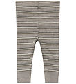 Name It Bukser - Uld/Modal - Rib - NbmWomi - Satellite/STRIPES