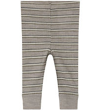 Name It Bukser - Uld/Modal - Rib - NbmWomi - Satellite/STRIPES