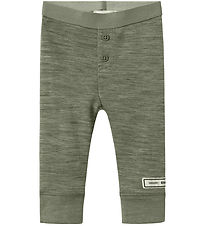Name It Leggings - Uld/Viskose - NbmWyla - Dried Sage
