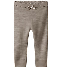Name It Leggings - Uld/Viskose - NbfWyla - Satellite