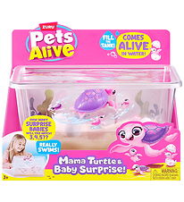 Pets Alive Legetøj - Mamma Turtle - Lilla/Rosa