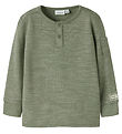 Name It Blouse - Wool/Viscose - NmmWyla - Dried Sage
