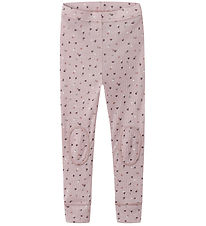 Name It Leggings - Uld/Modal - Rib - NmfWomi - Shadow Gray/Duts