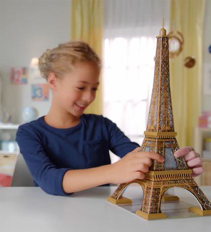 Ravensburger 3D Puslespil - 216 Brikker - Eiffeltårn