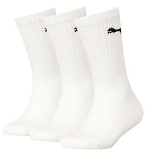 Puma Strømper - Kids Regular Crew - 3-pak - Hvid