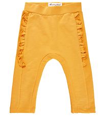 Minymo Sweatpants - York Yellow m. Flæser