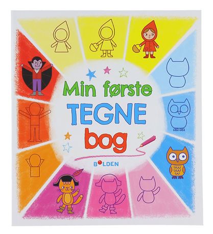 Forlaget Bolden Bok - Min Første Tegnebog - Danska