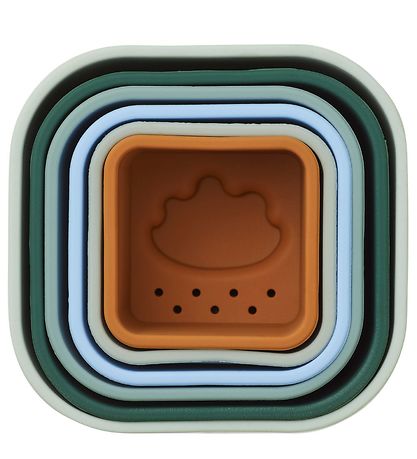 Liewood Stablelegetøj - Silikone - Zuzu - Dove Blue Multi Mix