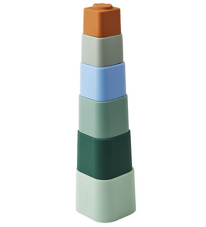 Liewood Stablelegetøj - Silikone - Zuzu - Dove Blue Multi Mix