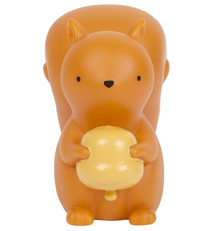 A Little Lovely Company Lampe - 12,5 cm - Squirrel - Lysebrun