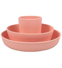 Filibabba Spisesæt - Silikone - 3 dele - Peach