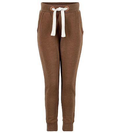 Minymo Sweatpants - 2-pak - Toffee/Aquagrøn