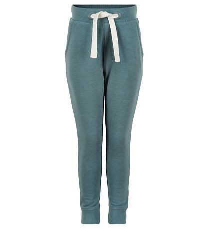 Minymo Sweatpants - 2-pak - Toffee/Aquagrøn