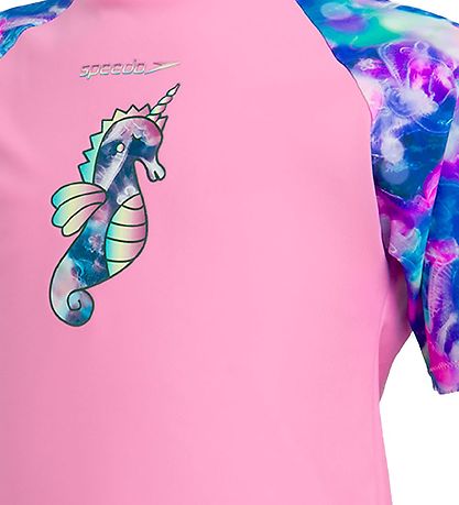 Speedo Badesæt - UV40+ - Pink/Spearmint m. Enhjørning