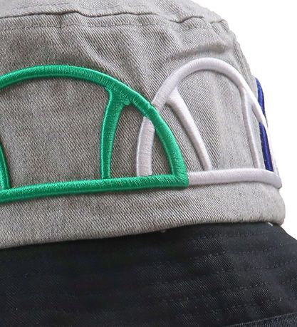 Ellesse Bøllehat - Pinala - Gråmeleret/Sort m. Logoer