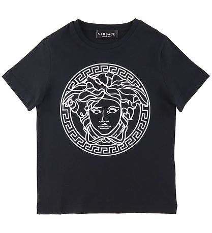 Versace T-shirt - Medusa - Sort/Hvid