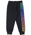 Versace Sweatpants - Greca - Sort/Multifarvet