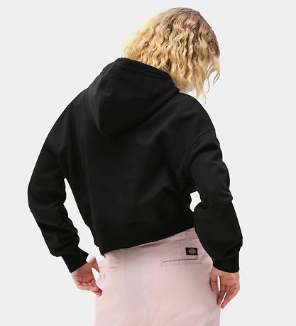 Dickies Hættetrøje - Cropped - Loretto - Sort