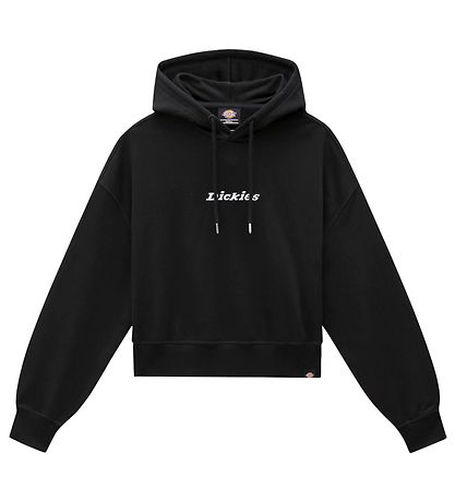 Dickies Hættetrøje - Cropped - Loretto - Sort