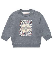 Marni Sweatshirt - Gråmeleret m. Print