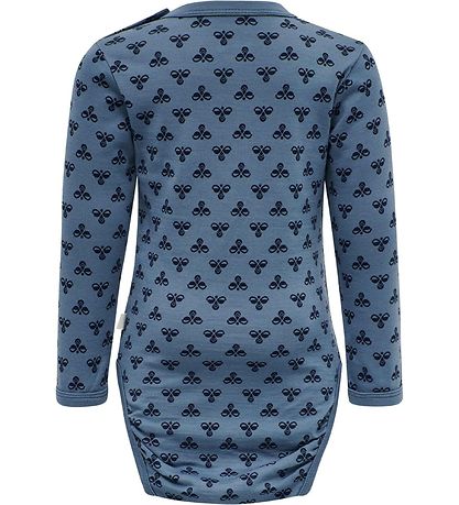 Hummel Body l/æ - hmlBambo - Uld - Blå m. Logo