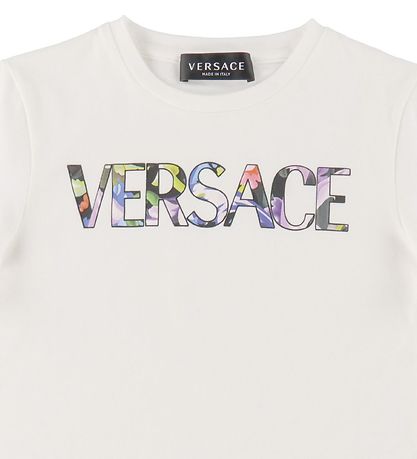 Versace T-shirt - Hvid m. Multifarvet
