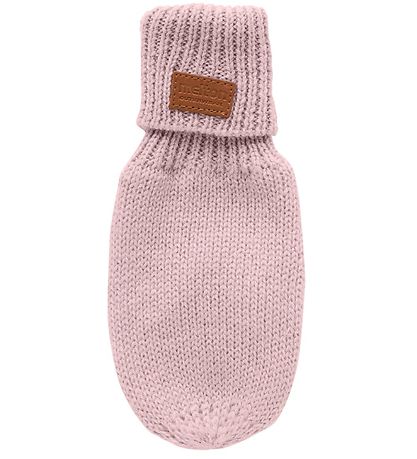 Melton Luffer - Uld/Bomuld - 2-lags - Rosa