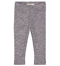 MarMar Leggings - Uld - Leg - Grey Melange