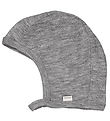 MarMar Babyhjelm - Uld - Hoody - Grey Melange