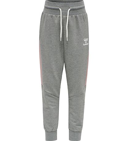 Hummel Sweatpants - hmlOnny - Grå/Rosa