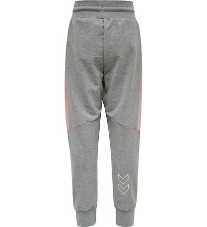 Hummel Sweatpants - hmlOnny - Grå/Rosa